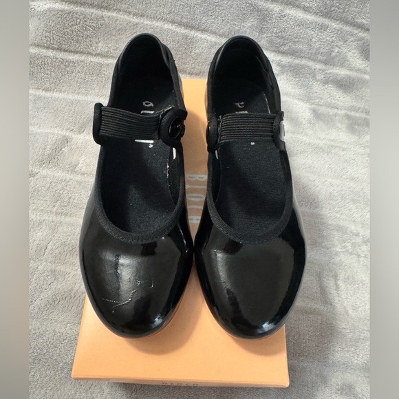 Bloch Kids Annie Tyette Tap Shoes Size 10.5 - Picture 2 of 12